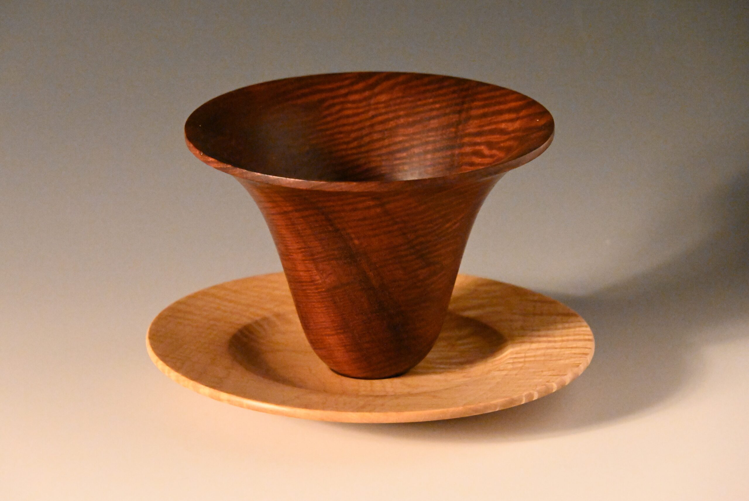 Tupil Bowl on Platter, 133 mm dia., 95 mm depth